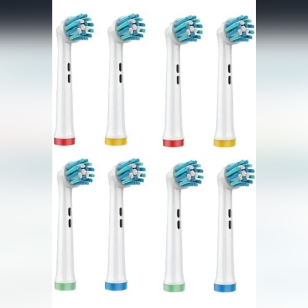 Replacement Brush Heads Oral-B Braun Electric Toothbrush Twist Action EB50 NWT
